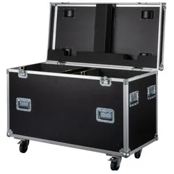 Showtec Flightcase für 2x Goliath (Lichttechnik Case), Audio Racks + Cases, Grau