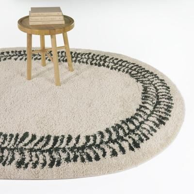 Balta Rugs Grove Botanical Border Area Rug