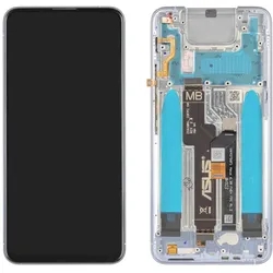 Asus Zenfone 6 ZS630KL Display (mit Rahmen) silber