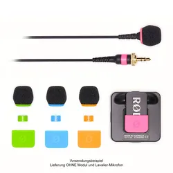 Colors 3 Indentifikationsset für Wireless Go II und Lavalier GO II