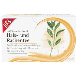 H&S Hals- und Rachentee Filterbeutel 20X2.5 g