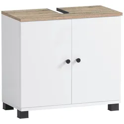 Waschbeckenunterschrank Balto Weiß