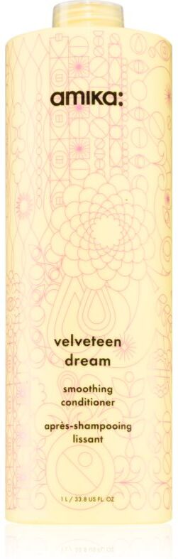 amika Velveteen dream après-shampooing lissant anti-humidité 1000 ml