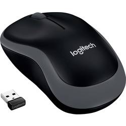 Logitech M185 Maus Funk Optisch Grau 2 Tasten 1000 dpi 910-002238