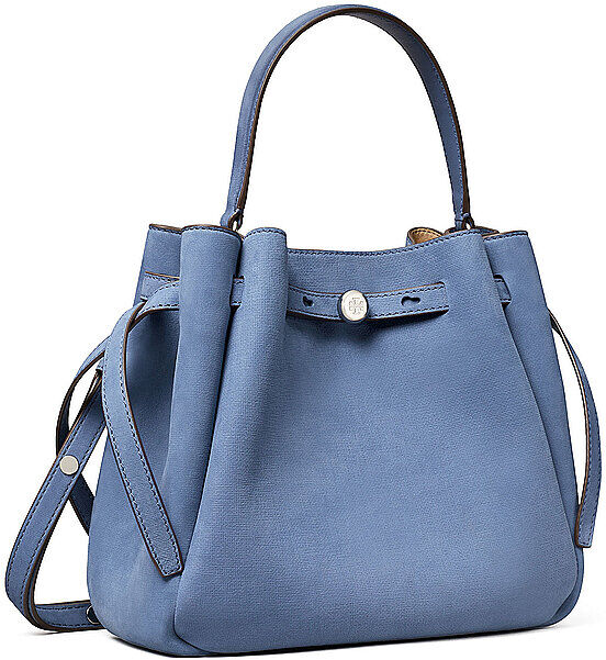 TORY BURCH Leder - Bucket Bag ROMY blau EG
