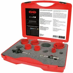 RUKO Bimetall-Lochsägen-Satz HSS - 106305