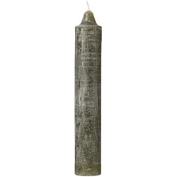 IB Laursen Dickere Rustikale Kerze Ø 3,8 cm, Höhe 23, Ø 3.8 cm, olivgrün