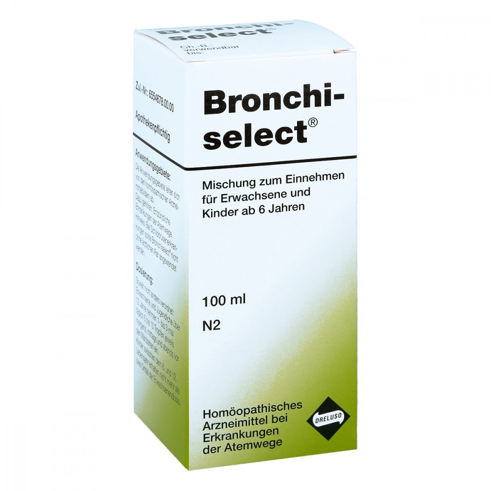 Dreluso-Pharmazeutika Dr.Elten & Sohn GmbH Bronchiselect Tropfen 01190095