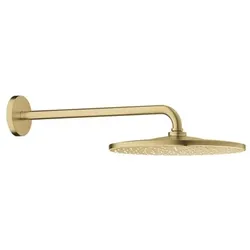 Grohe Rainshower Mono Kopfbrause inklusive Duscharm Gebürstetes Cool Sunrise 26558GN0