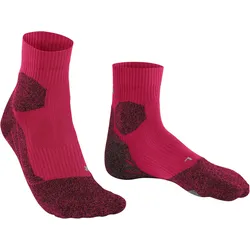 Falke, Damen, Sportsocken, Women's RU Trail Grip (35 - 36), Rot, Pink