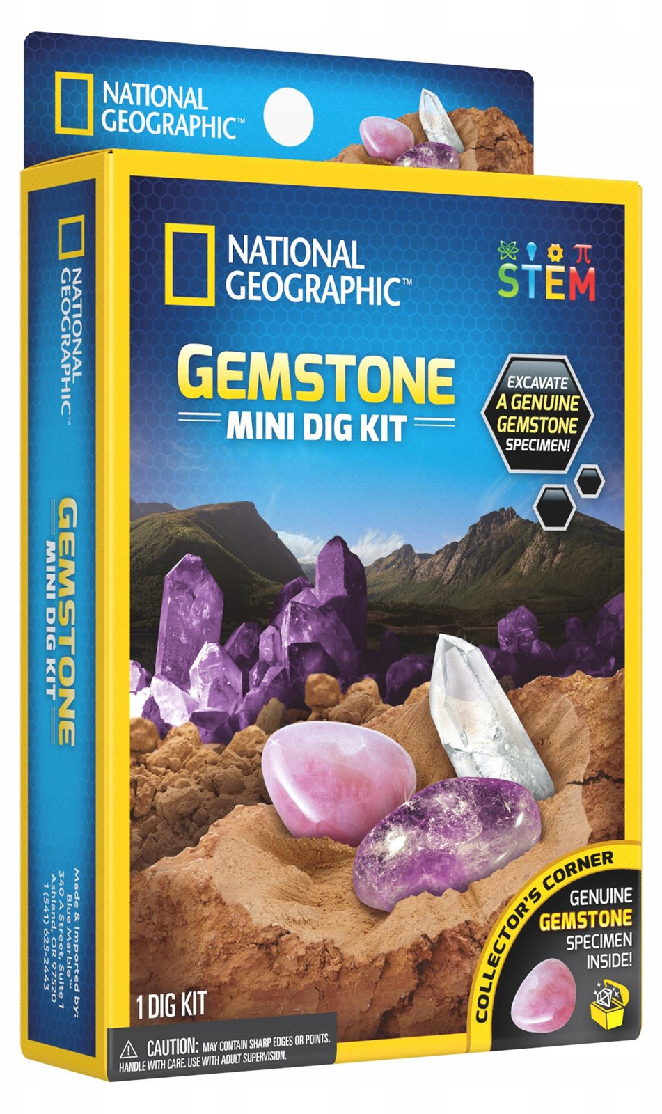 National Geographic Impulse Mini Edelsteen-zoekset voor het uitgraven van edelstenen en juwelen