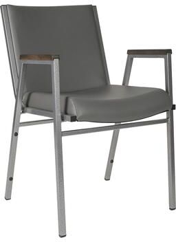 Flash Furniture "Heavy Duty Stack Chair with Arms - 21""D x 21""W x 31""H"