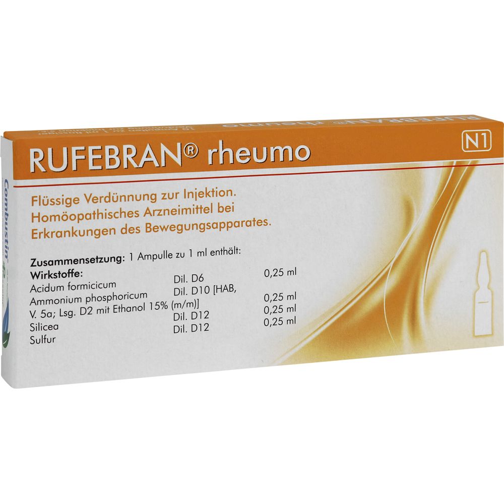 Rufebran rheumo Ampullen 10 St