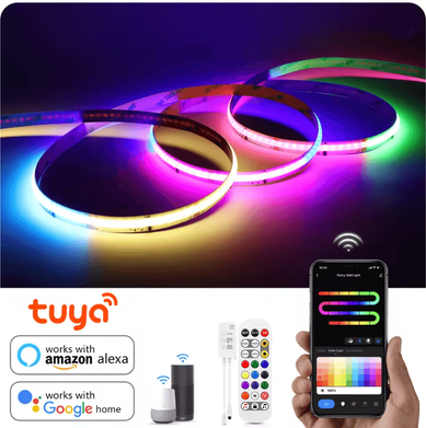 Inspire Essentials Smart WiFi RGB LED Strip Lights With APP Control And Voice Compatibility 2m Kit us