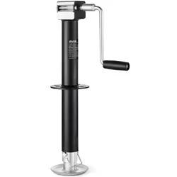 VEVOR A-Rahmen-Anhängerheber 2267 kg, 381mm Hub, Anhängerstütze mit verstellbarem 7-stufigem Fallbein & Bohrerbuchse, kompatibel mit Akku-Bohrer, für Wohnmobil-, Nutzfahrzeug- & Yachtanhänger