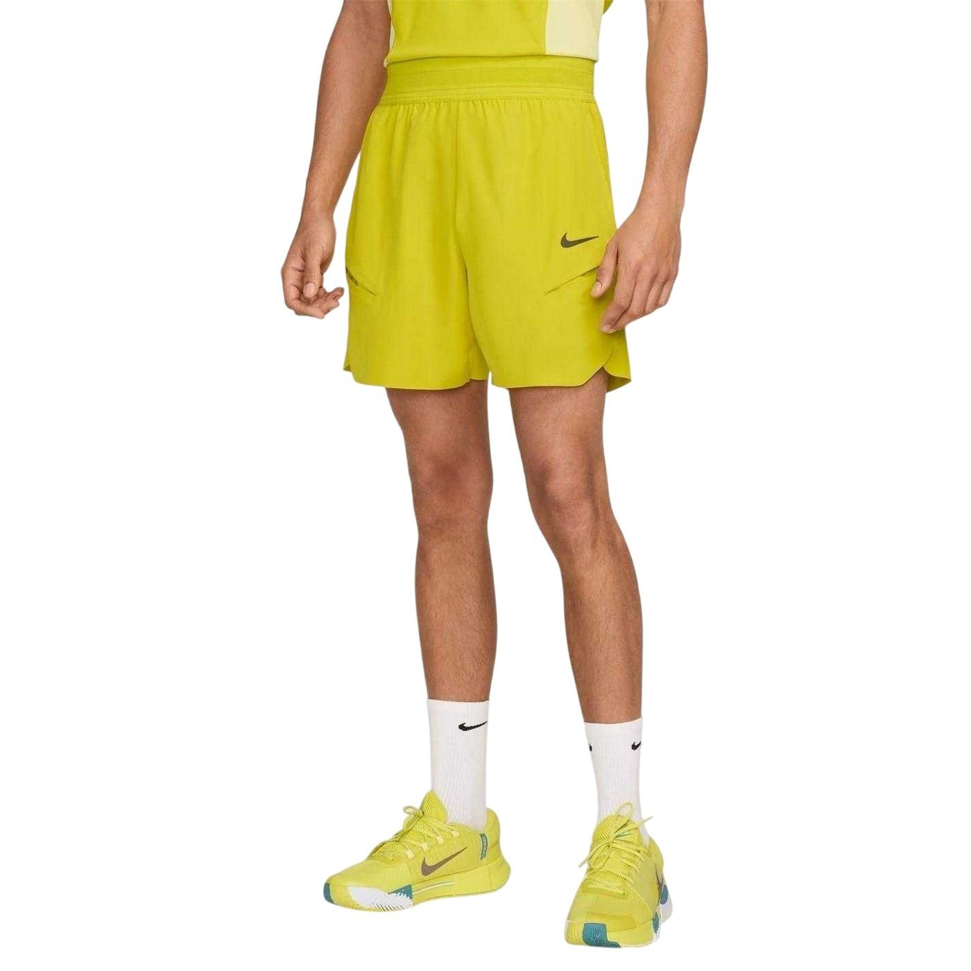 Nike - "Advantage" Shorts für Herren , Tennis (leuchtendes Gelb)