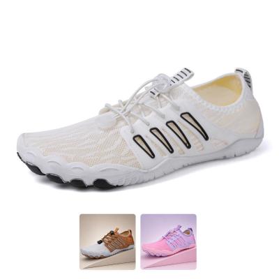 Barfußschuh DOTALES "Slipstep Barfußschuhe Damen & Herren Barfußschuhe", Damen, Gr. 42, Normalschaft, weiß, EVA, Polyester, Polyurethan, Textil, Schuhe Barfußschuh, Minimalschuhe