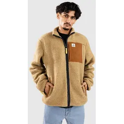 Passenger Trekker Recycled Deep-Pile Sherpa-Jacke biscuit Gr. S
