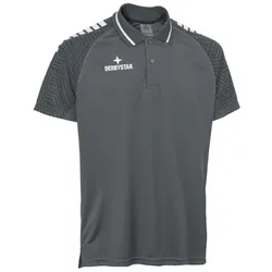 Derbystar Polo-Shirt Primo v24 - schwarz/gelb - 3XL