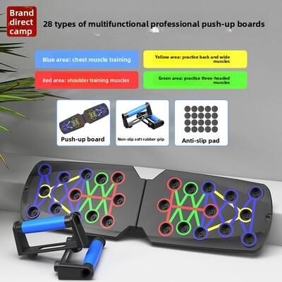 Healfit Counter Gym Equipment Push Ups Stands, Sport Plank Home Fitness Bar Abdominal Abs Chest Exercise upgrade The Set