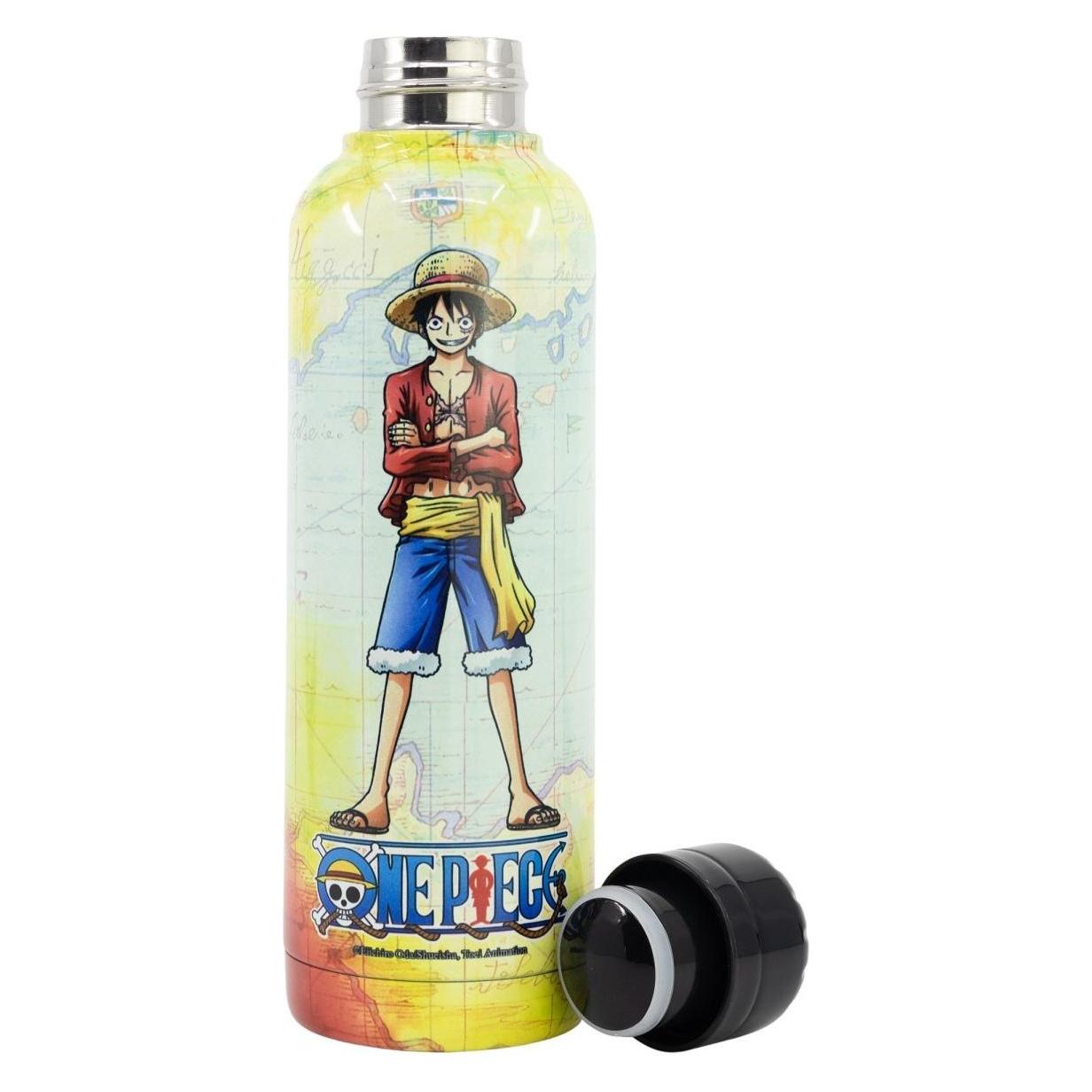 Stor ONE PIECE - Map - Bouteille en Acier Inoxydable - Format 515ml (0.52 l) (STR00579)