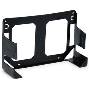 Leina-Werke Verbandskasten-Wandhalterung 20010, für Verbandskästen (BxHxT) 255x166x80mm, schwarz