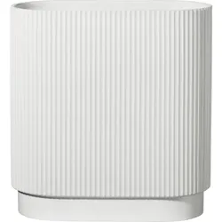 ASA Vase, weiß artdeco