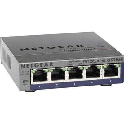 NETGEAR 5-Port GB Web Managed Plus Switch, lüfterlos