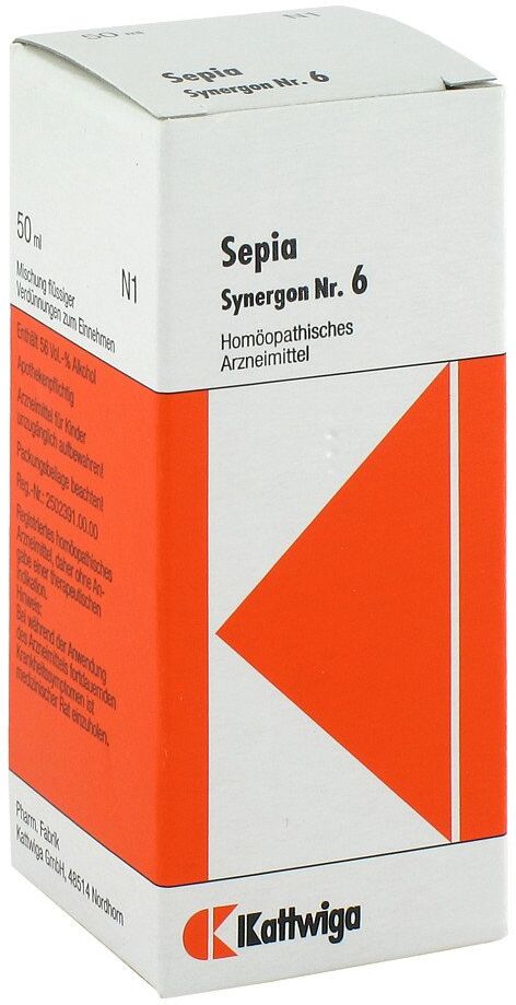 Synergon 6 Sepia Tropfen