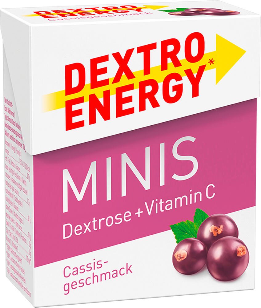 DEXTRO ENERGY MINIS Traubenzucker Johannisbeere 131091009