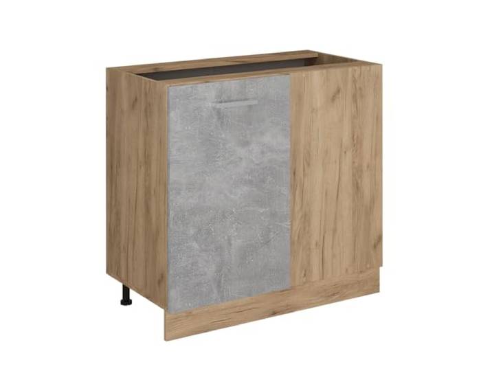 Vicco Eckunterschrank R-Line, Beton, 86 cm