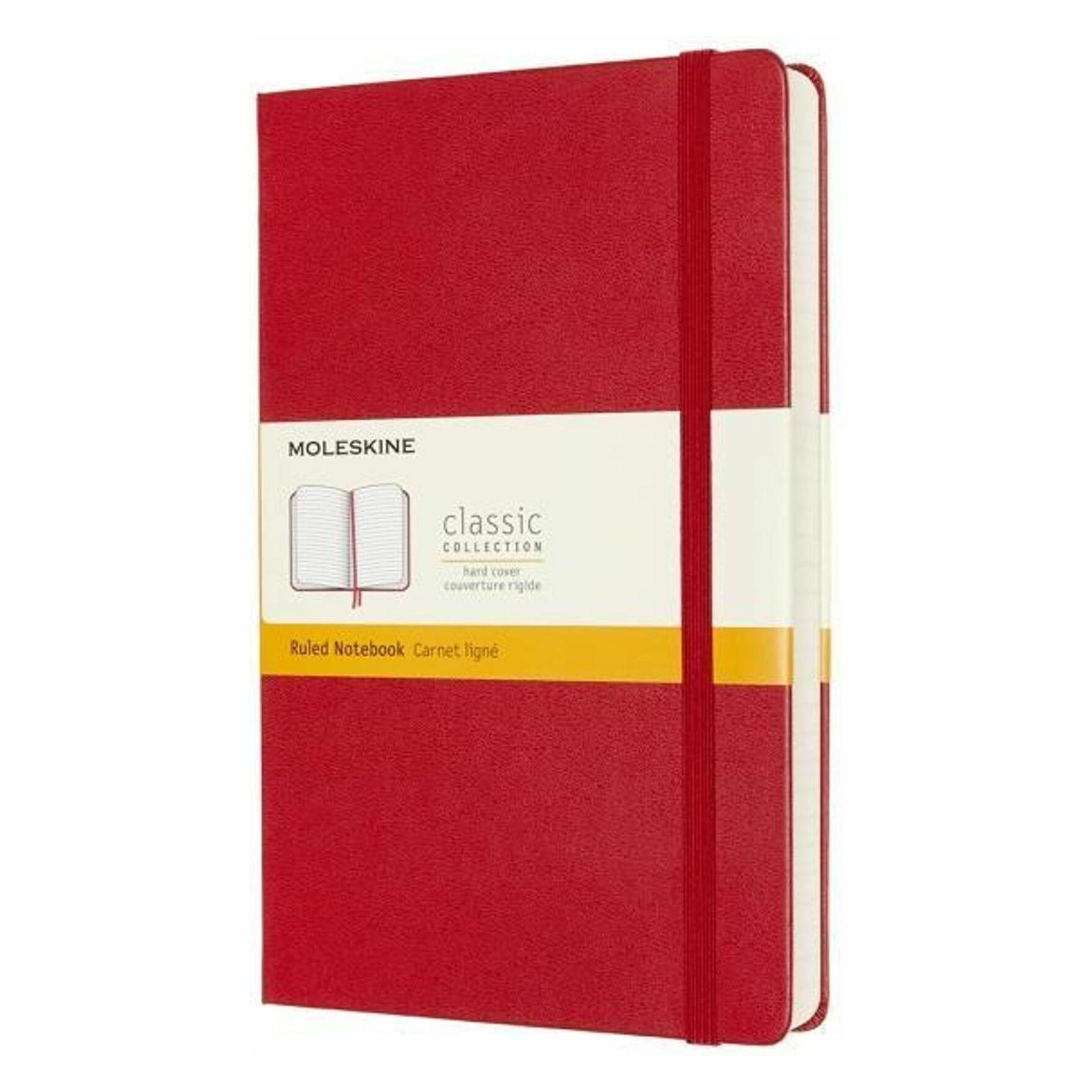 Moleskine Notizbuch HC L/A5 (A5, Liniert) (606198)