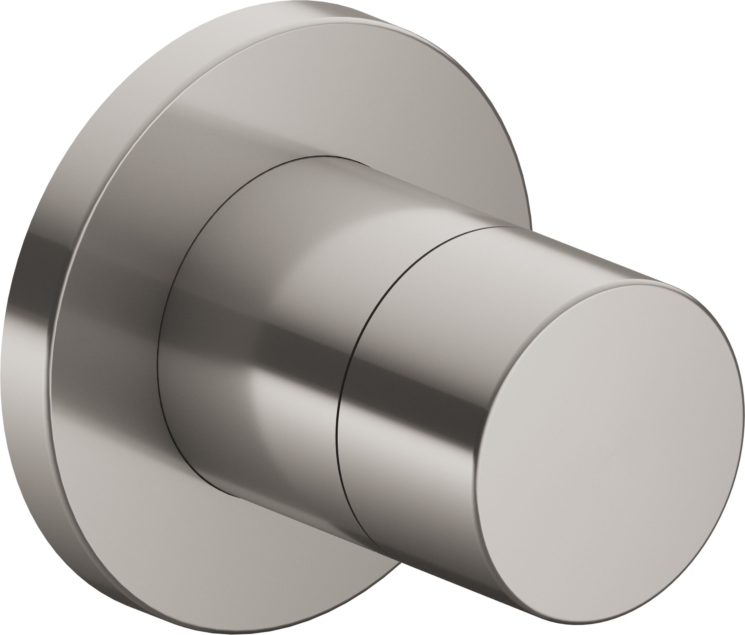 Keuco arrêt / inverseur 2 voies dissimulée, poignée Pure, ronde, finition Inox