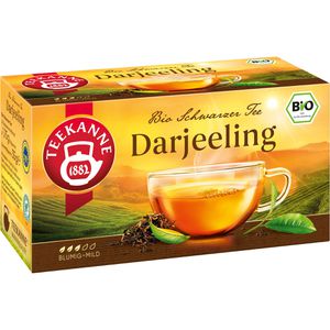 Teekanne Tee Darjeeling, BIO, Schwarzer Tee, 35 g, 20 Beutel