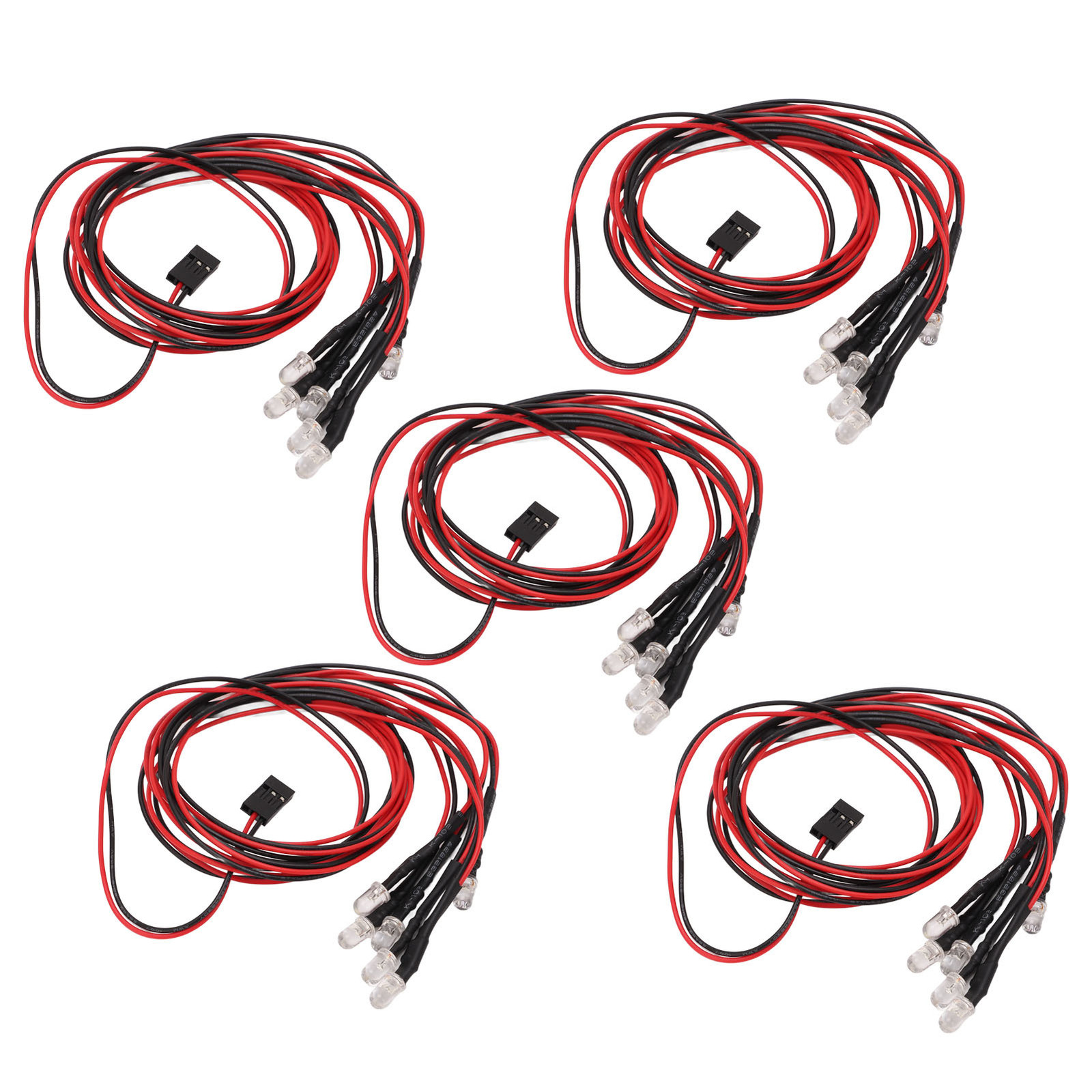 Cocosity LED-lichtset met 6 LED-lampen voor RC-auto's en crawlers
