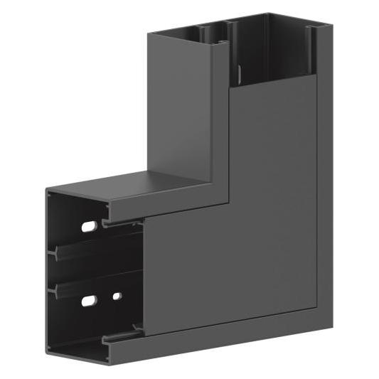 GGK BR 60x110/80-FWGGK BR 60x110/80-FW Flachwinkel BR 60x110/80-9005 PVC 12745 (90 cm) (12745)