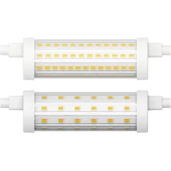 5x Müller Licht, Leuchtmittel, LED Stab R7s 12,5W 1100lm 2700K 118mm (R7s, 1100 lm, 1x)