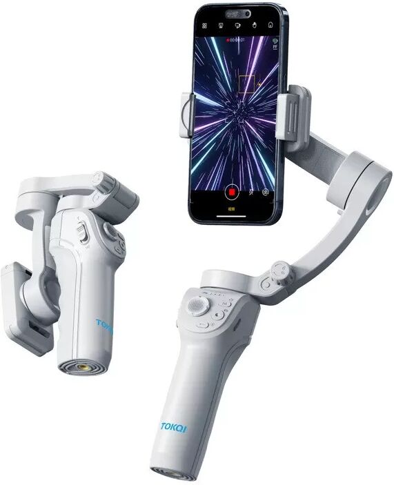 INF Handheld Gimbal 3-Achsen-Stabilisator für Smartphones – Anti-Shake, Gesichtserkennung, faltbar