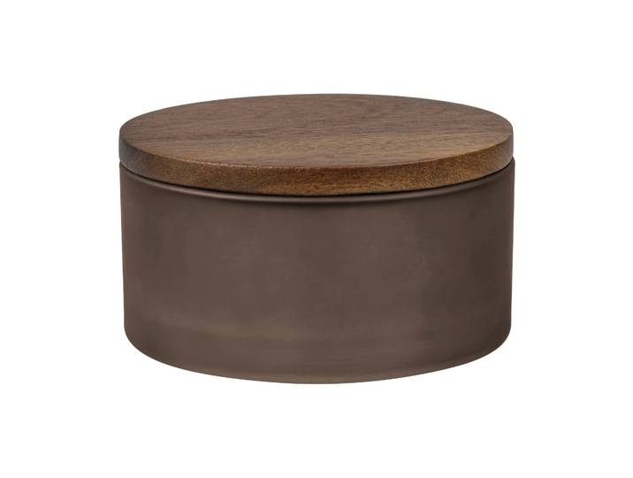 Mette Ditmer Pot avec couvercle Modest Ø10,5 cm. Noyer