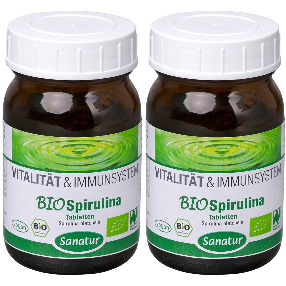 Spirulina BIO Tabletten x2 2x500 St
