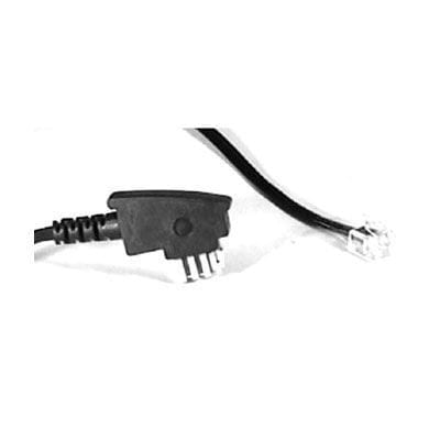 Good Connections TAE-N zu RJ11 Anschlusskabel 10m Modem schwarz T2A-10