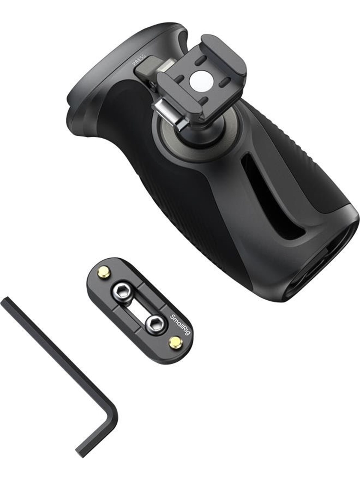 SmallRig 6405 Rotating Side Handle with "HawkLock" H21 Quick Release NATO Clamp