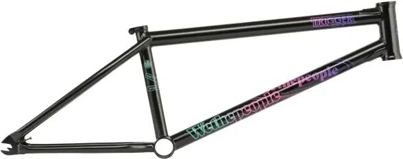 BMX Rahmen Wethepeople Trigger Freestyle (21.25" - Schwarz)