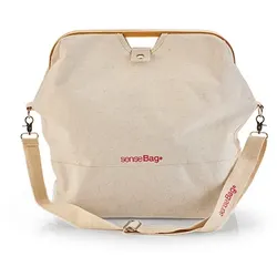 Transotype senseBag Shopper aus cremefarbenem Leinen