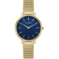LARS LARSEN - CAROLINE - gold blau milanaise