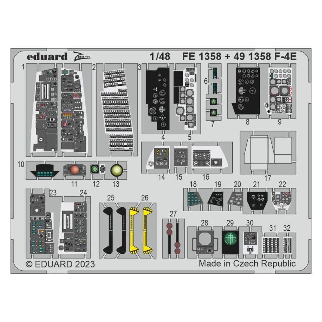 Eduard F-4E 1/48 MENG (FE1358)