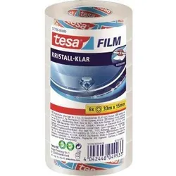 Tesa Klebefilm 57726-00000-01 15mmx33m kristallklar 6 St./Pack.