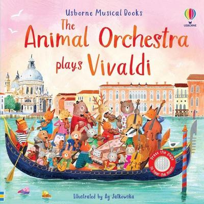 The Animal Orchestra Plays Vivaldi, Gebundene Ausgabe von Sam Taplin, Usborne, 978-1-80531-273-4