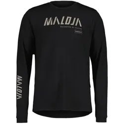 MALOJA Langarmtrikot HaunoldM. | schwarz L