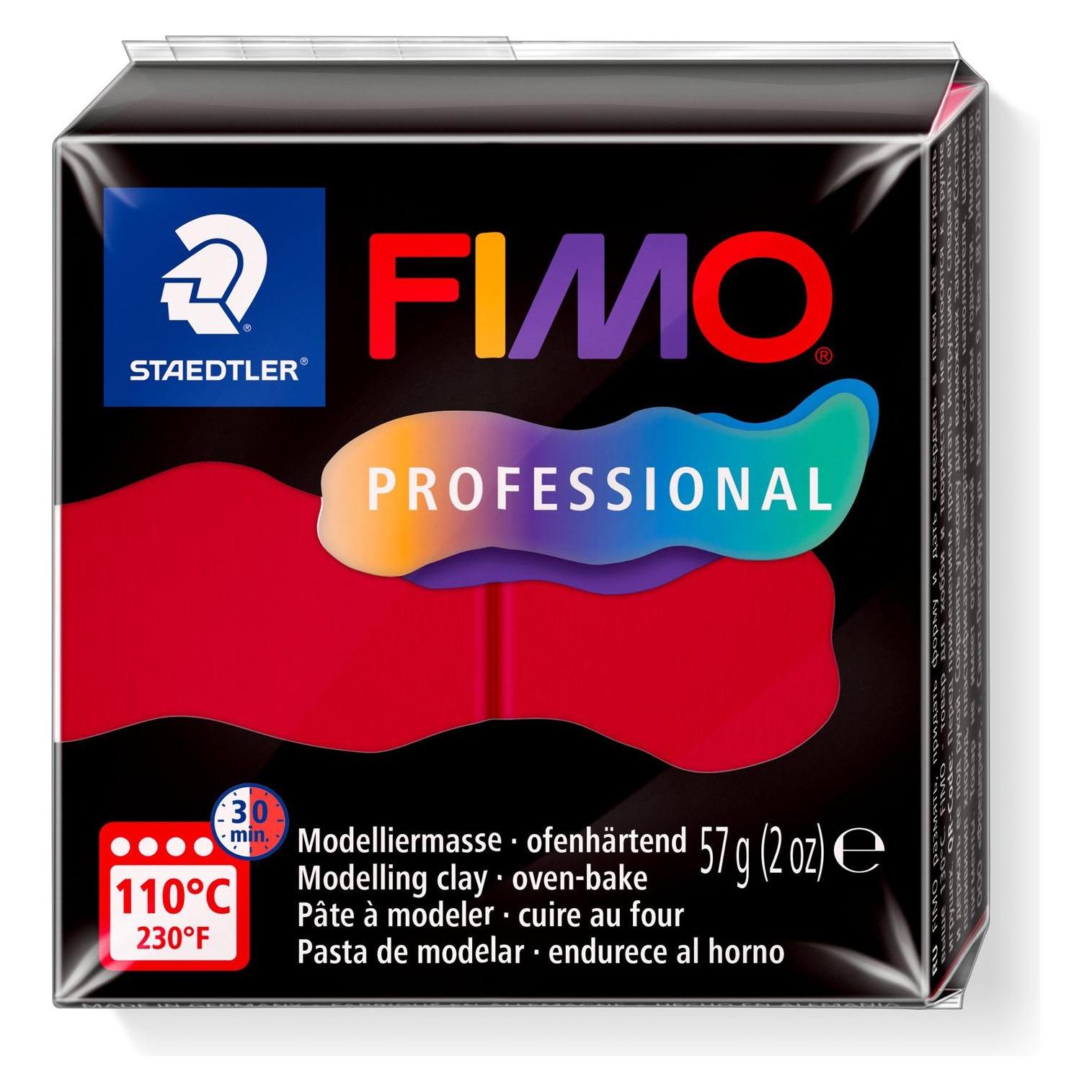 Fimo Mod.masse prof 57g karmin (8040-29)